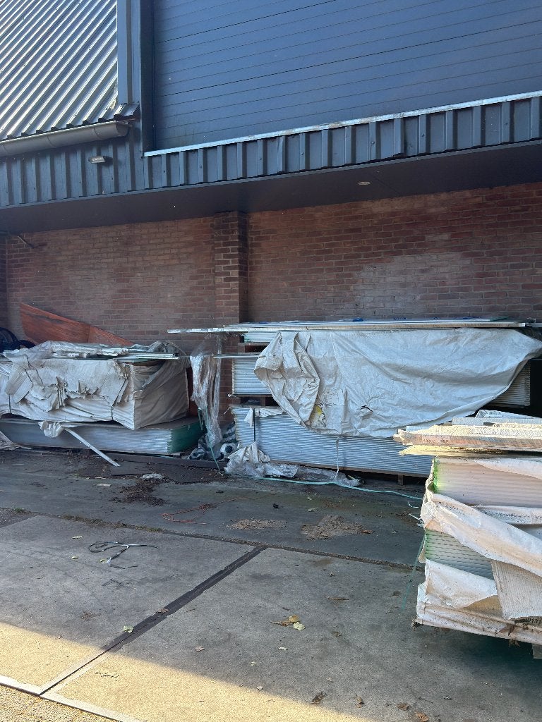 Partij polycarbonaatplaten, verandaplaten ruim 150 stuks!, Tuin en Terras, Ophalen, Nieuw, Veranda