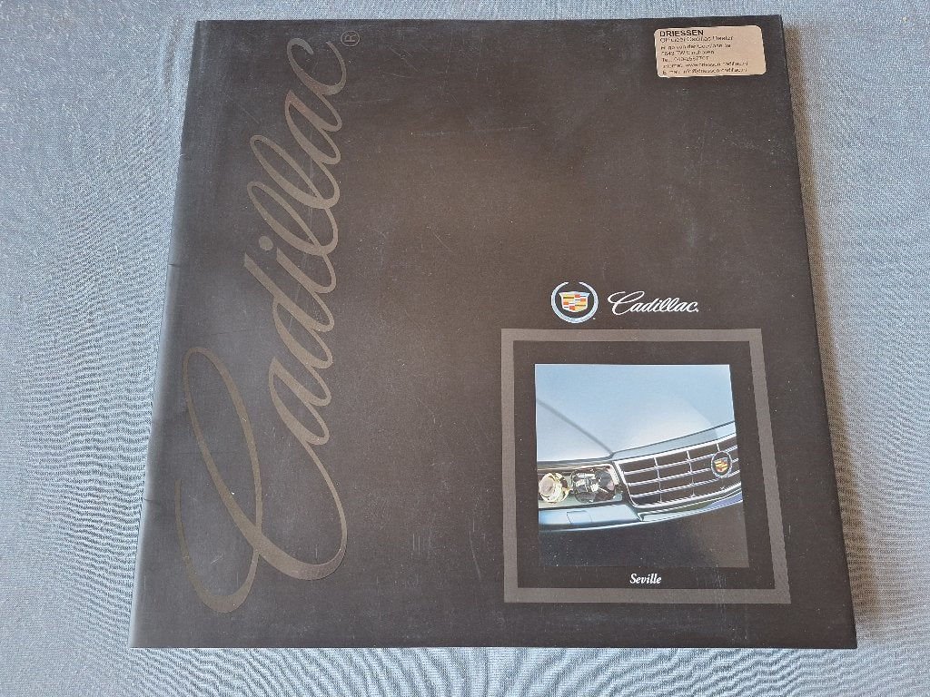 Brochure CADILLAC SEVILLE - 2003 NL, Verzenden, Gelezen, Overige merken