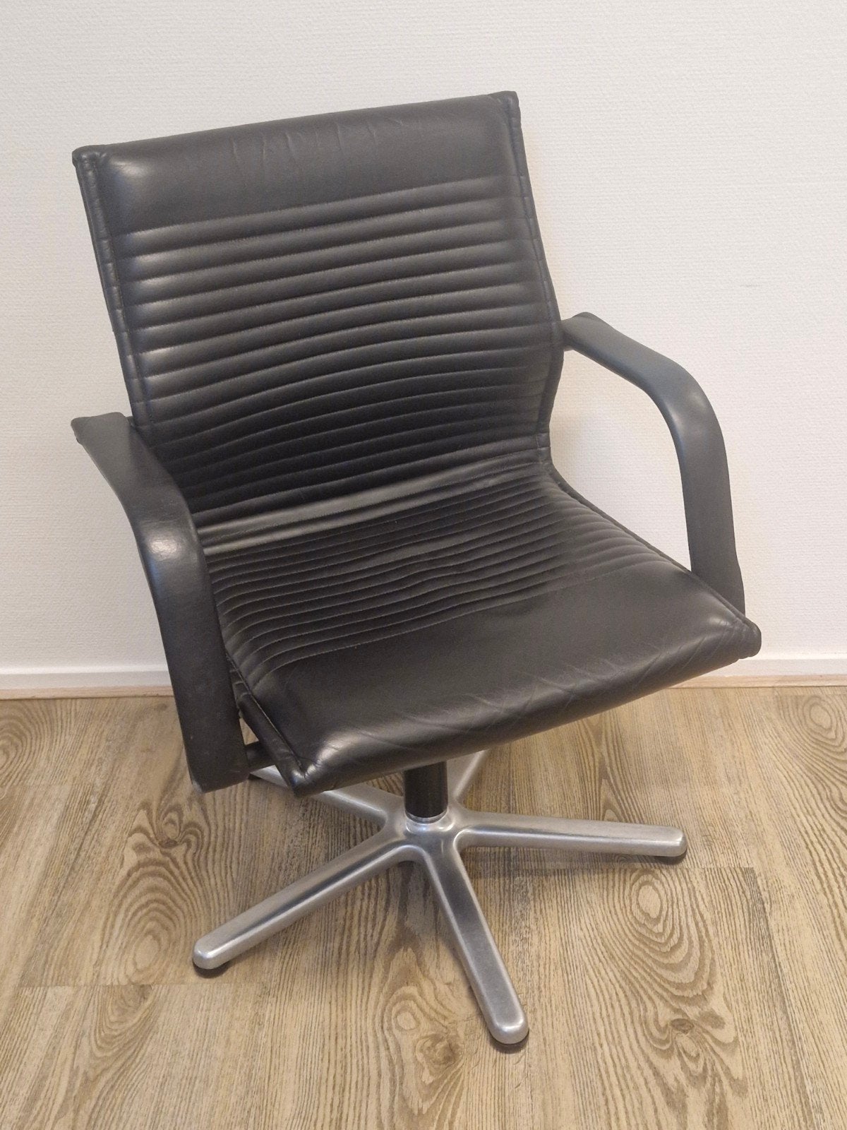 WILKHAHN FS-line draaistoel bureaustoel 10x vintage zwart, Huis en Inrichting, Ophalen, Gebruikt, Zwart, Bureaustoel