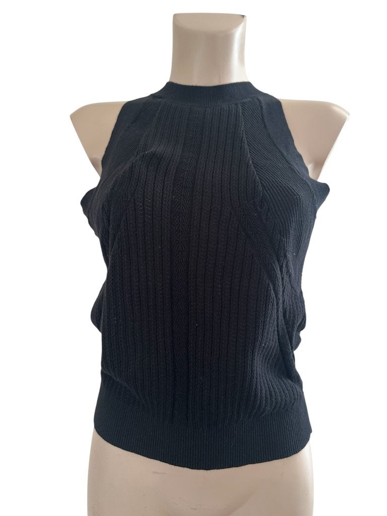 Dante6 top S, Kleding | Dames, Tops, Zo goed als nieuw, Zwart, Zonder mouw, Ophalen of Verzenden
