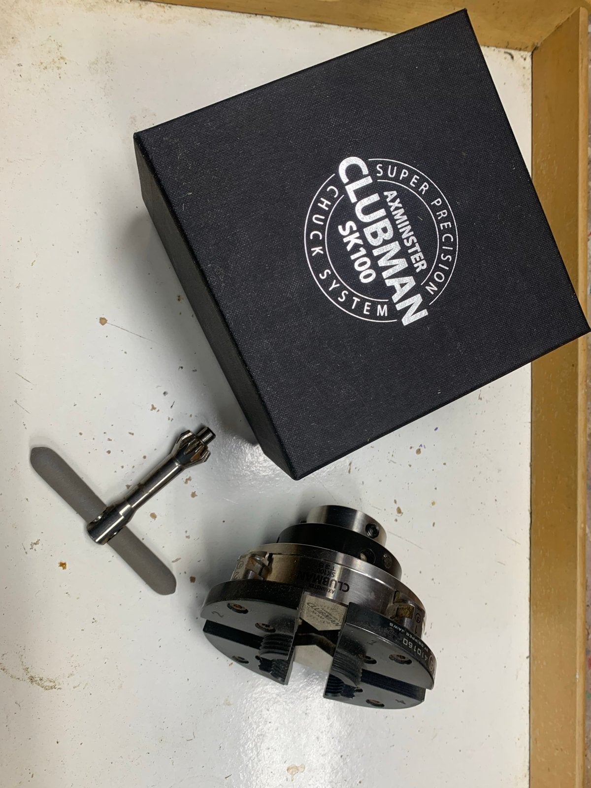 Axminster Clubman SK100 chuck system, Ophalen of Verzenden, Gebruikt