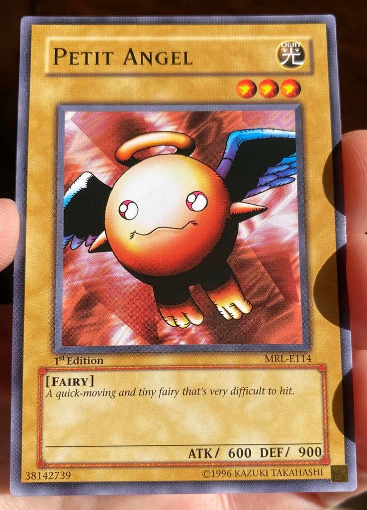 Yu-Gi-Oh! Petit Angel MRL 1st Edition !, Ophalen of Verzenden, Zo goed als nieuw, Losse kaart
