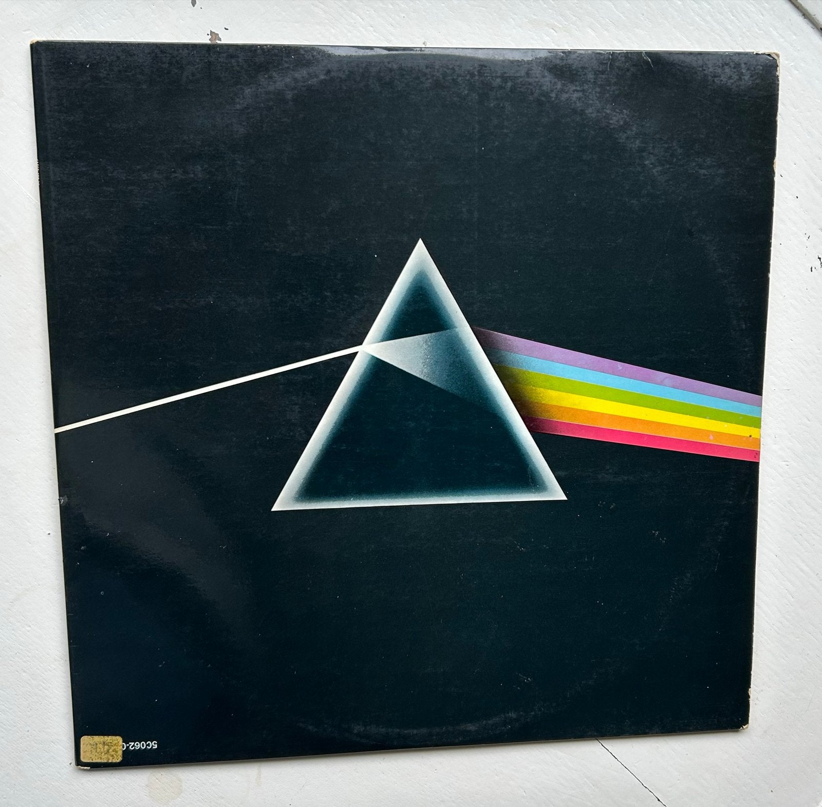 Pink Floyd - The Dark Side of the Moon LP (Gebruikt), LP, Ophalen of Verzenden, 12 inch, Progressive Rock