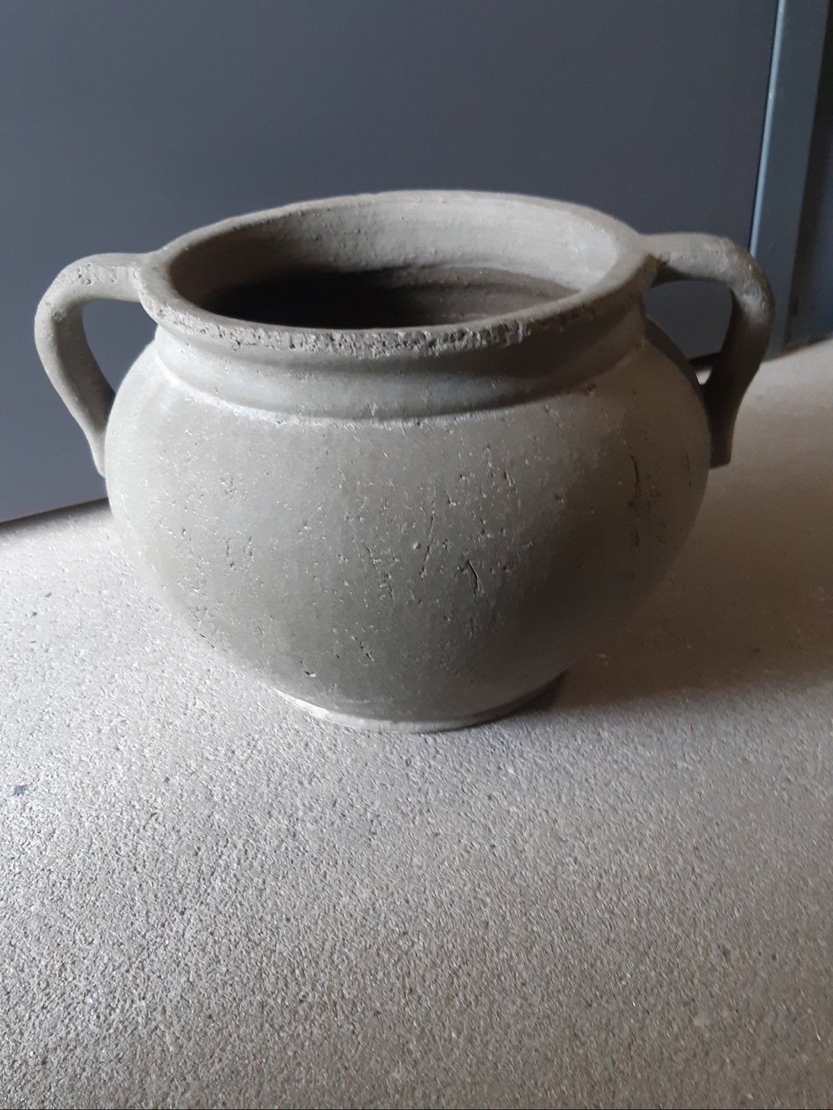 Betonnen pot, Ophalen of Verzenden, Grijs