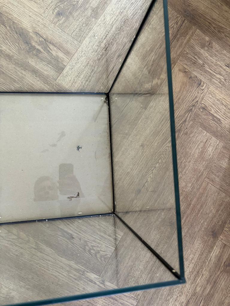 Glazen hamsterkooi 80x40x35, Ophalen, Zo goed als nieuw