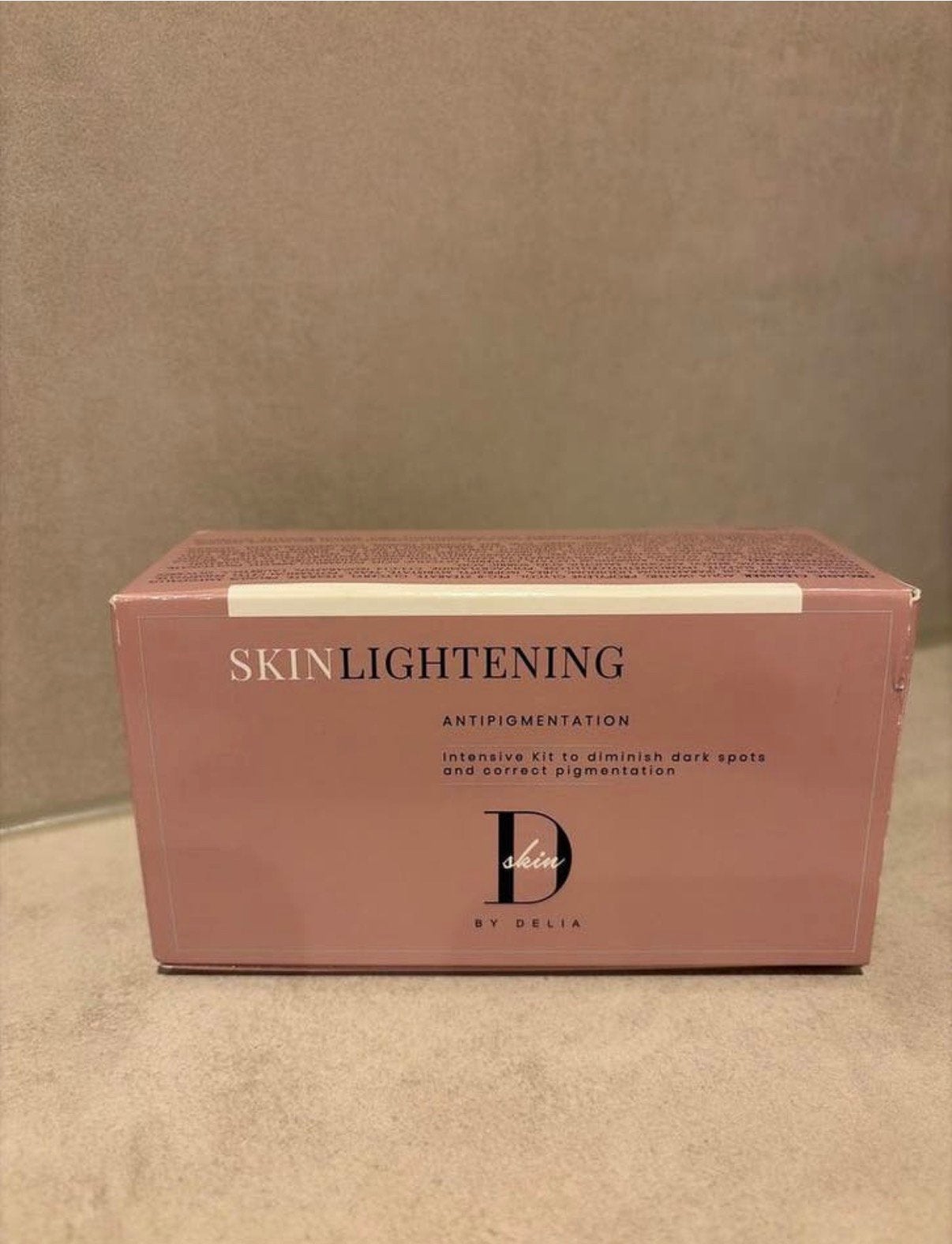 Anti pigmentatie kit Dskin, Ophalen of Verzenden, Nieuw, Gehele gezicht