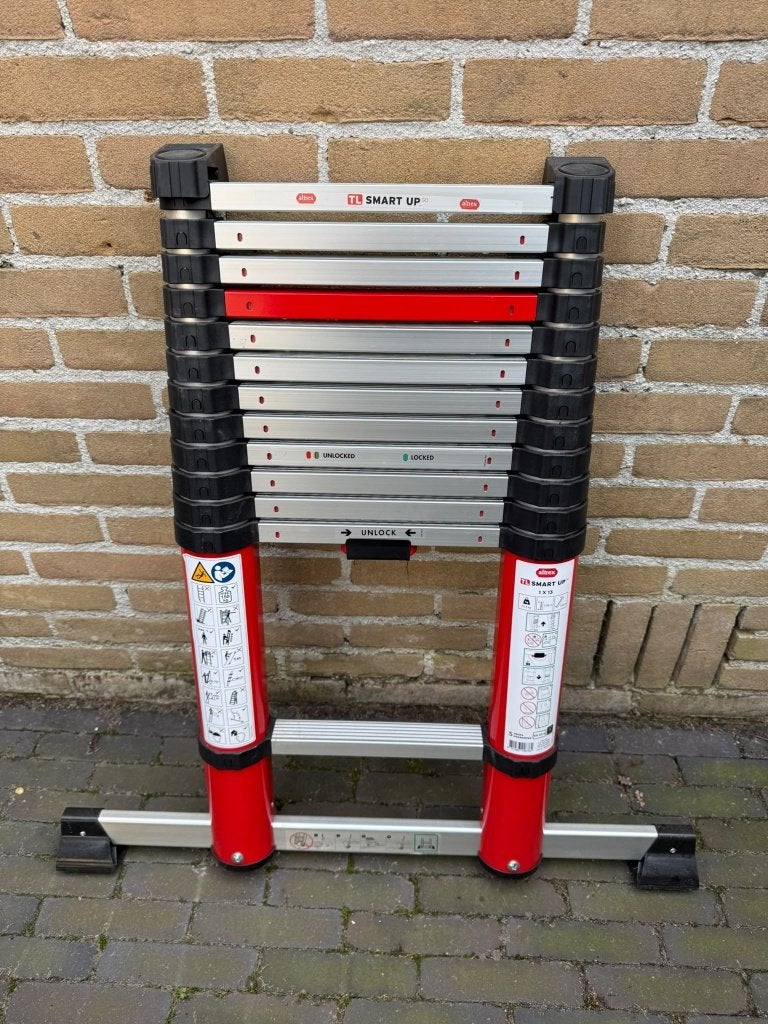 Altrex Telescoopladder smart up 1x13, Ophalen, Zo goed als nieuw, Ladder, 2 tot 4 meter