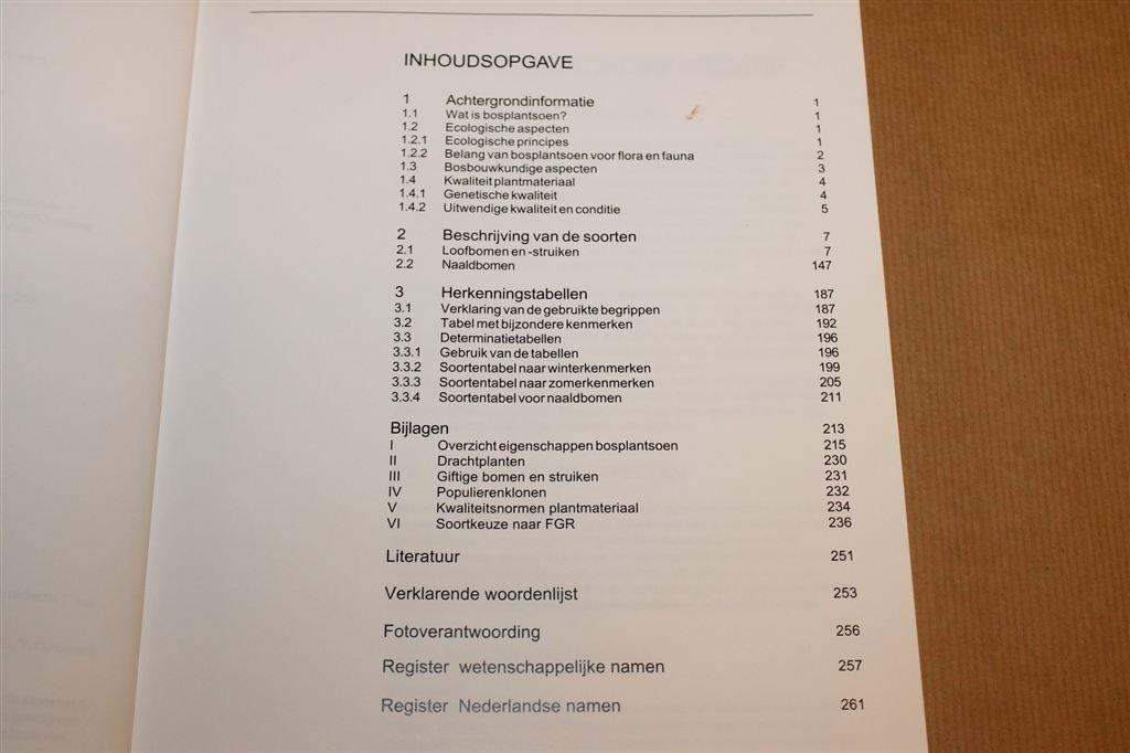 Bosplantsoen — Standaardwerk Groenbeheer 11e Druk 1999, Boeken, Ophalen of Verzenden, Gelezen