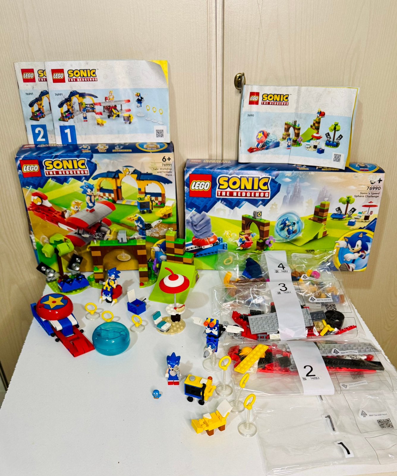 2 x LEGO Sonic sets 76990 - (New) and 76991, Overige thema's, Lego, Ophalen of Verzenden, Zo goed als nieuw