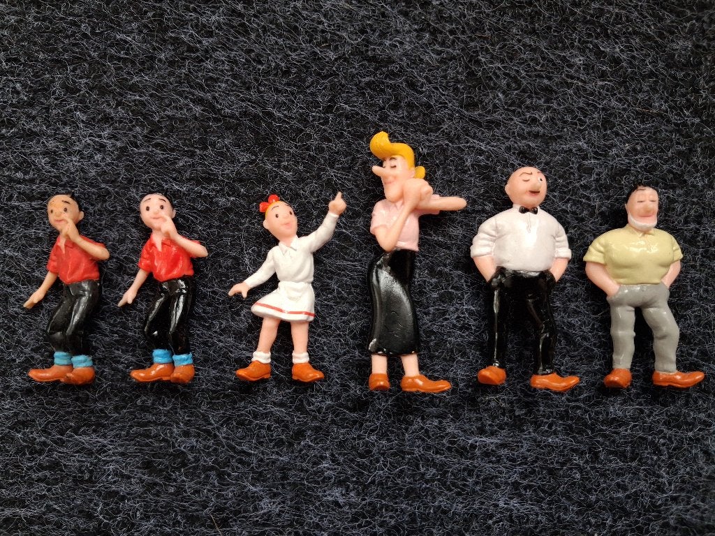 Complete reeks Suske en Wiske Nutricia, Ophalen, Suske en Wiske, Nieuw, Beeldje of Figuurtje