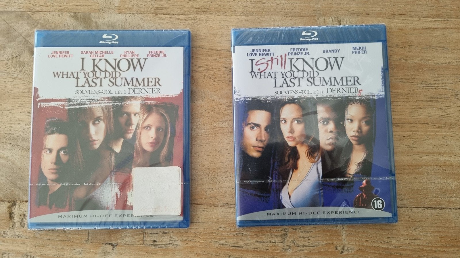 I Know What You Did Last Summer 1 & 2 Blu-ray (sealed), Cd's en Dvd's, Blu-ray, Horror, Engels, Vanaf 16 jaar, Nederlands