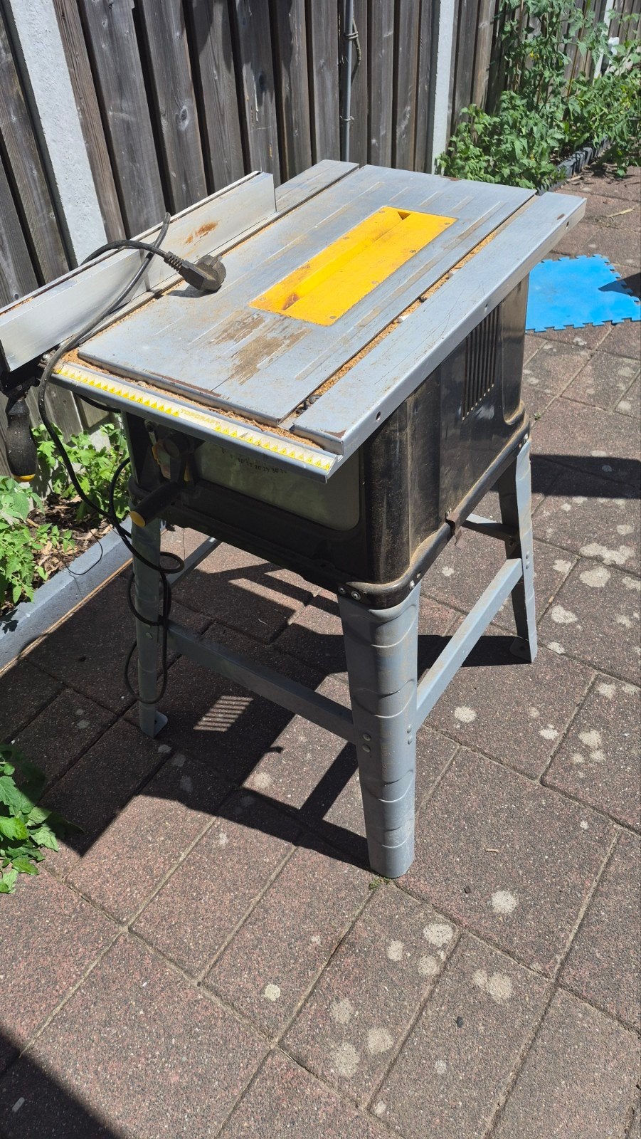 Topcraft TTCS-1500 Cirkelzaag/Tafelzaag 1500W, Doe-het-zelf en Verbouw, Gereedschap | Zaagmachines, Ophalen, Gebruikt, Cirkelzaag