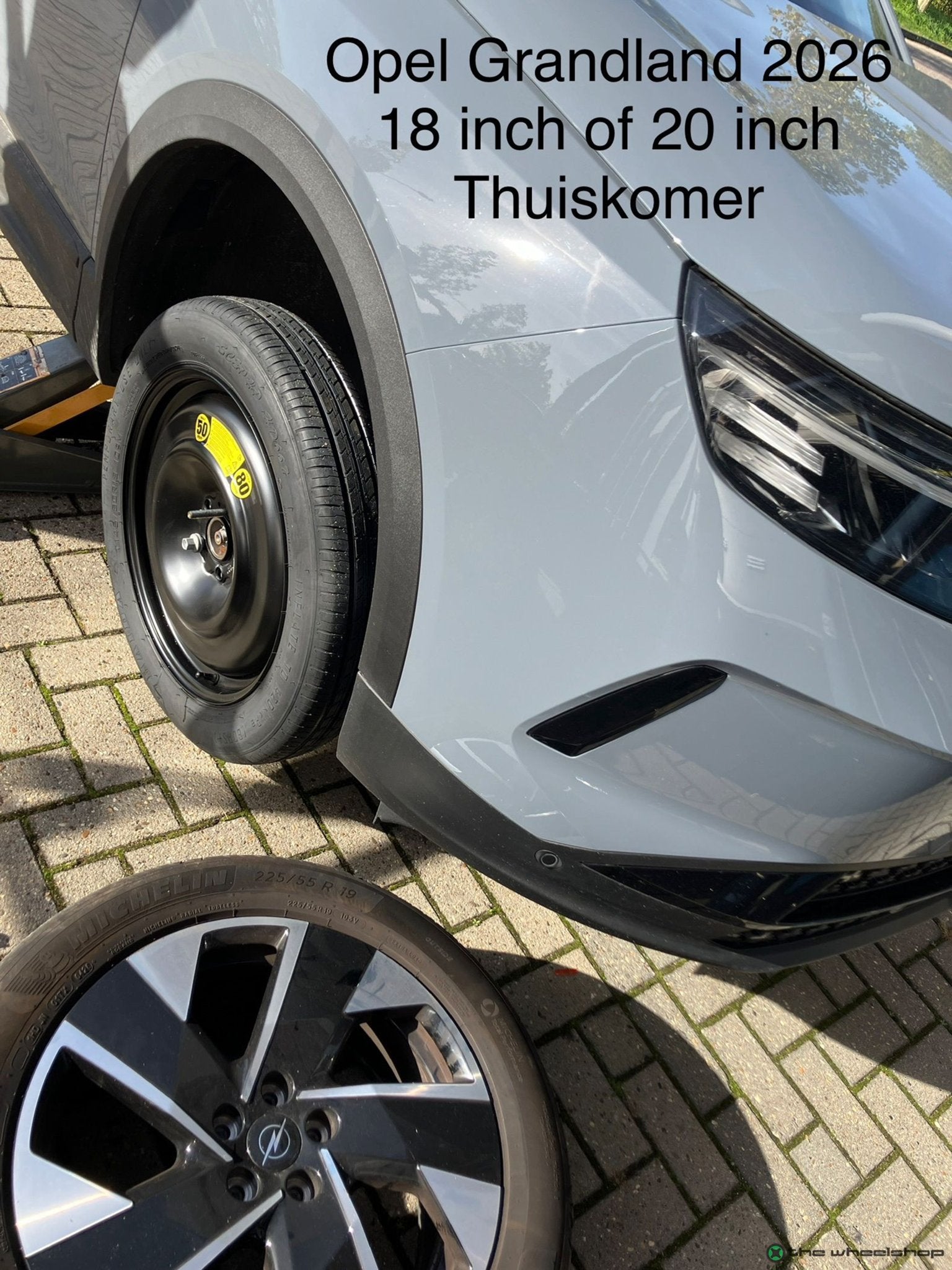 Thuiskomer Reservewiel Opel Grandland Citroen C5 AirCross 18, -, -, Banden en Velgen, Nieuw