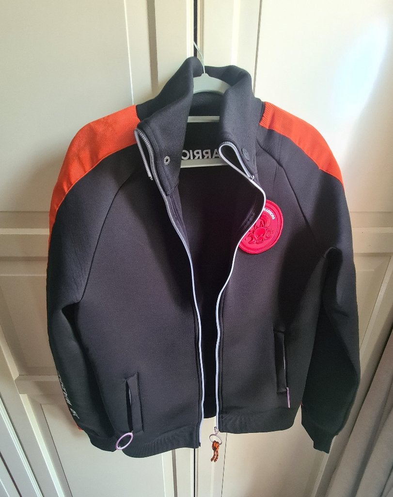 Owww trainings suba jack vest maat s, Kleding | Heren, Truien en Vesten, Verzenden, Zwart, Owww, Zo goed als nieuw