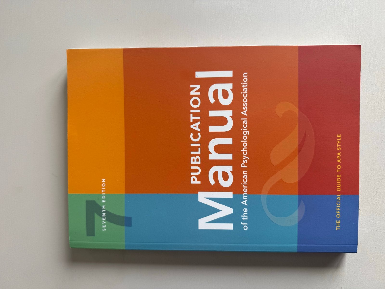 Publication Manual of the American Psychological Association, Ophalen of Verzenden, Gamma, Zo goed als nieuw, WO