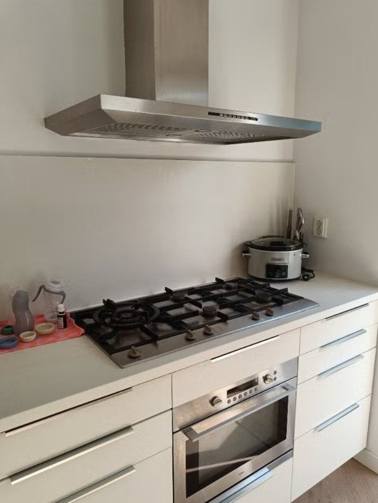 Witte hoekkeuken, Ophalen, Gebruikt, Wit, Hoekkeuken