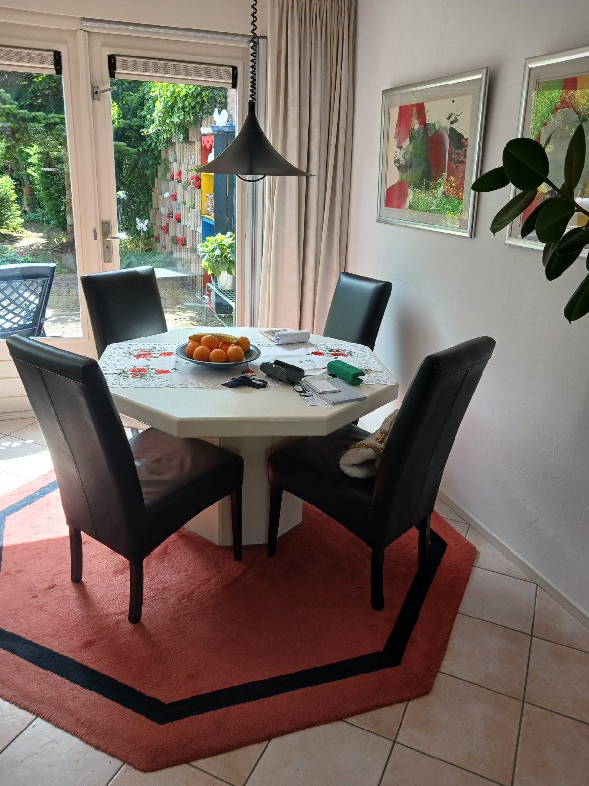 Eetkamerset, Ophalen of Verzenden, 4 tot 6 stoelen