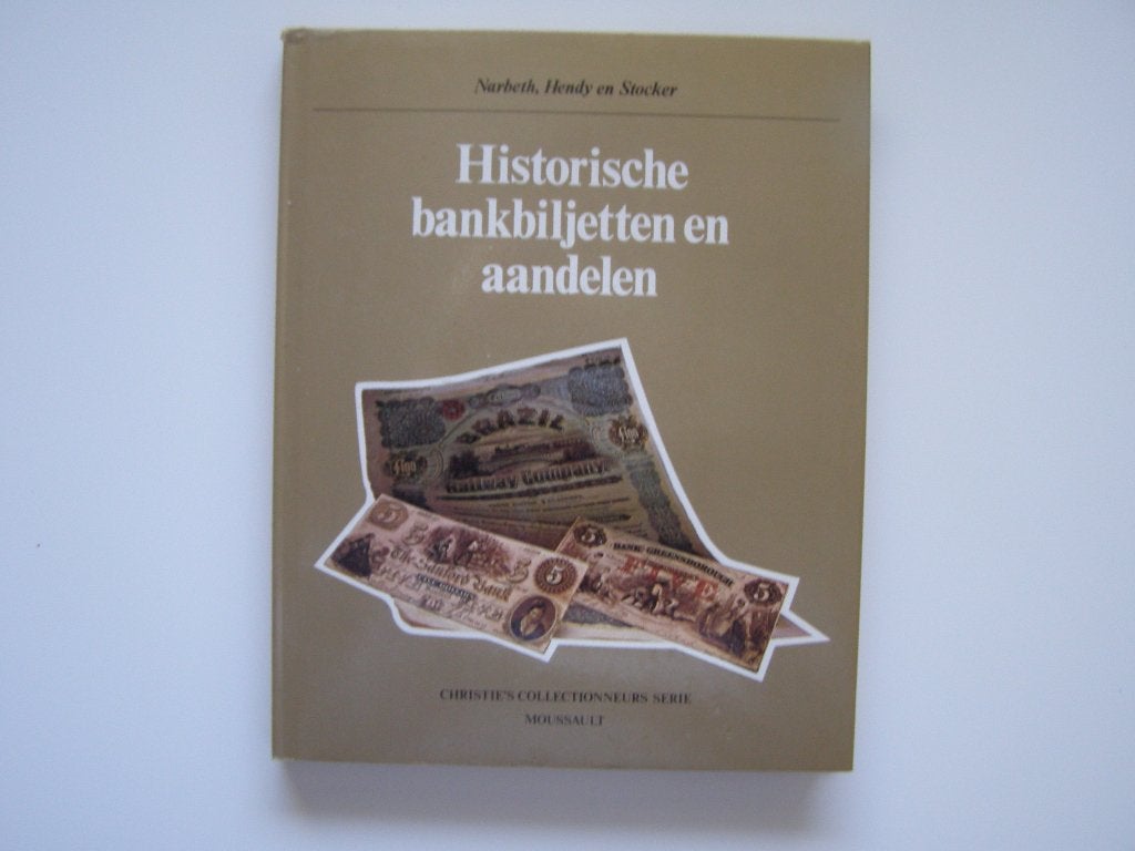 Historische bankbiljetten en aandelen, Ophalen of Verzenden, Boek of Naslagwerk