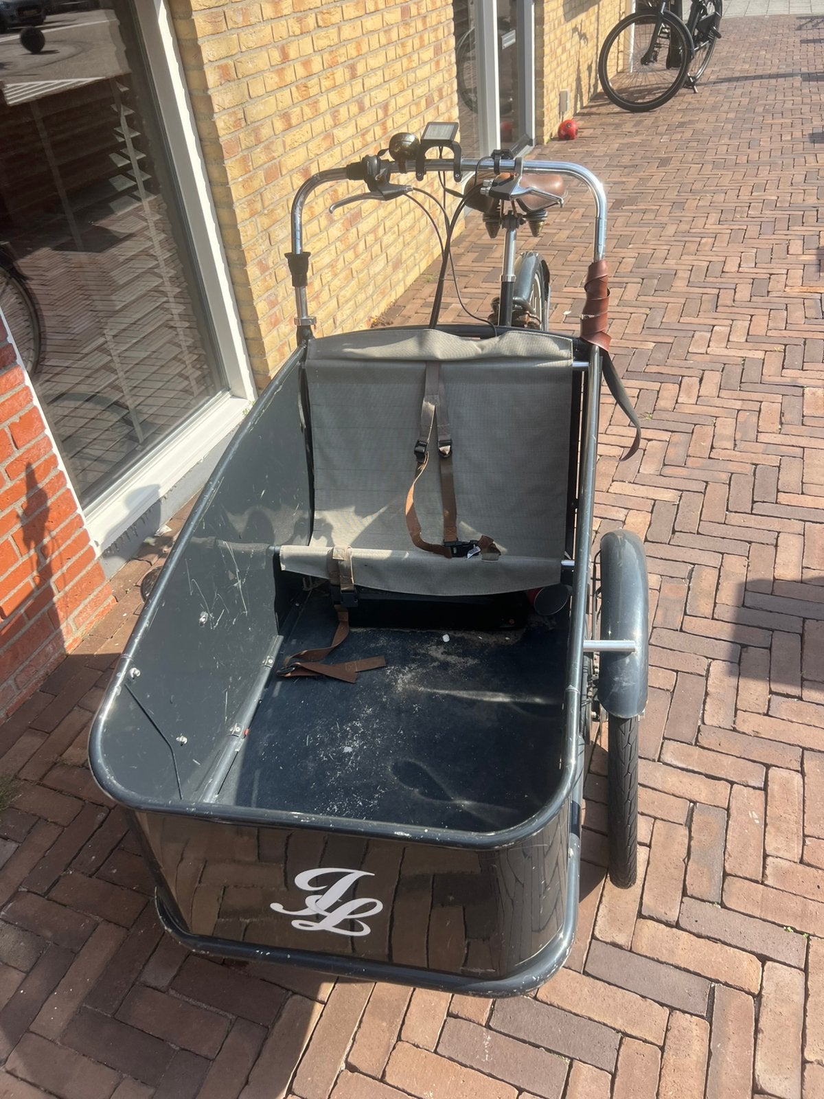 Johnny loco elektrische bakfiets, Fietsen en Brommers, Ophalen, Gebruikt, 2 kinderen, Johnny Loco