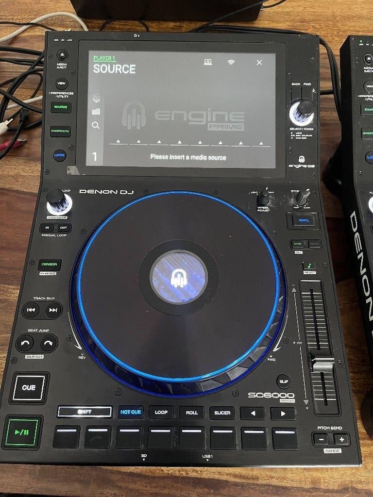 2x DENON SC6000 Prime DJ Players, Ophalen, Zo goed als nieuw, Draaitafel, Denon