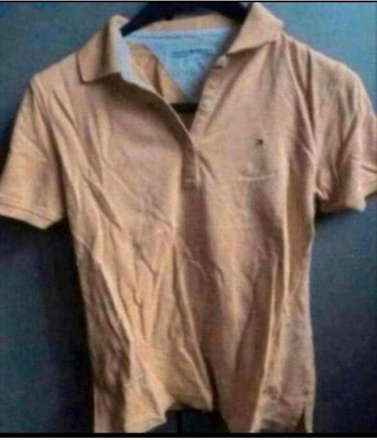 Tommy Hilfiger polo - Maat M, Maat 38/40 (M), Oranje, Ophalen of Verzenden, Korte mouw