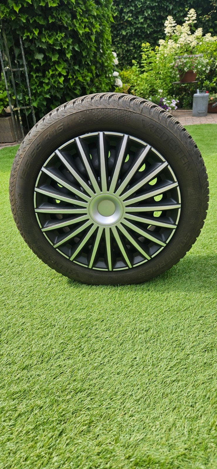 4 Vredestein winterbanden 195/55/R16 Opel Astra, Auto-onderdelen, Ophalen, 16 inch, Winterbanden, Banden en Velgen