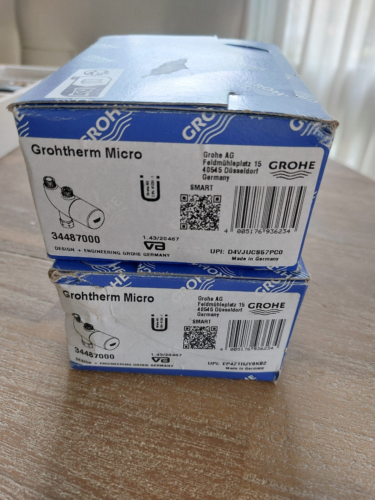 Nieuw! GROHE Grohtherm Micro Onderbouwthermostaat 34487000, Ophalen of Verzenden, Nieuw, Chroom, Kraan