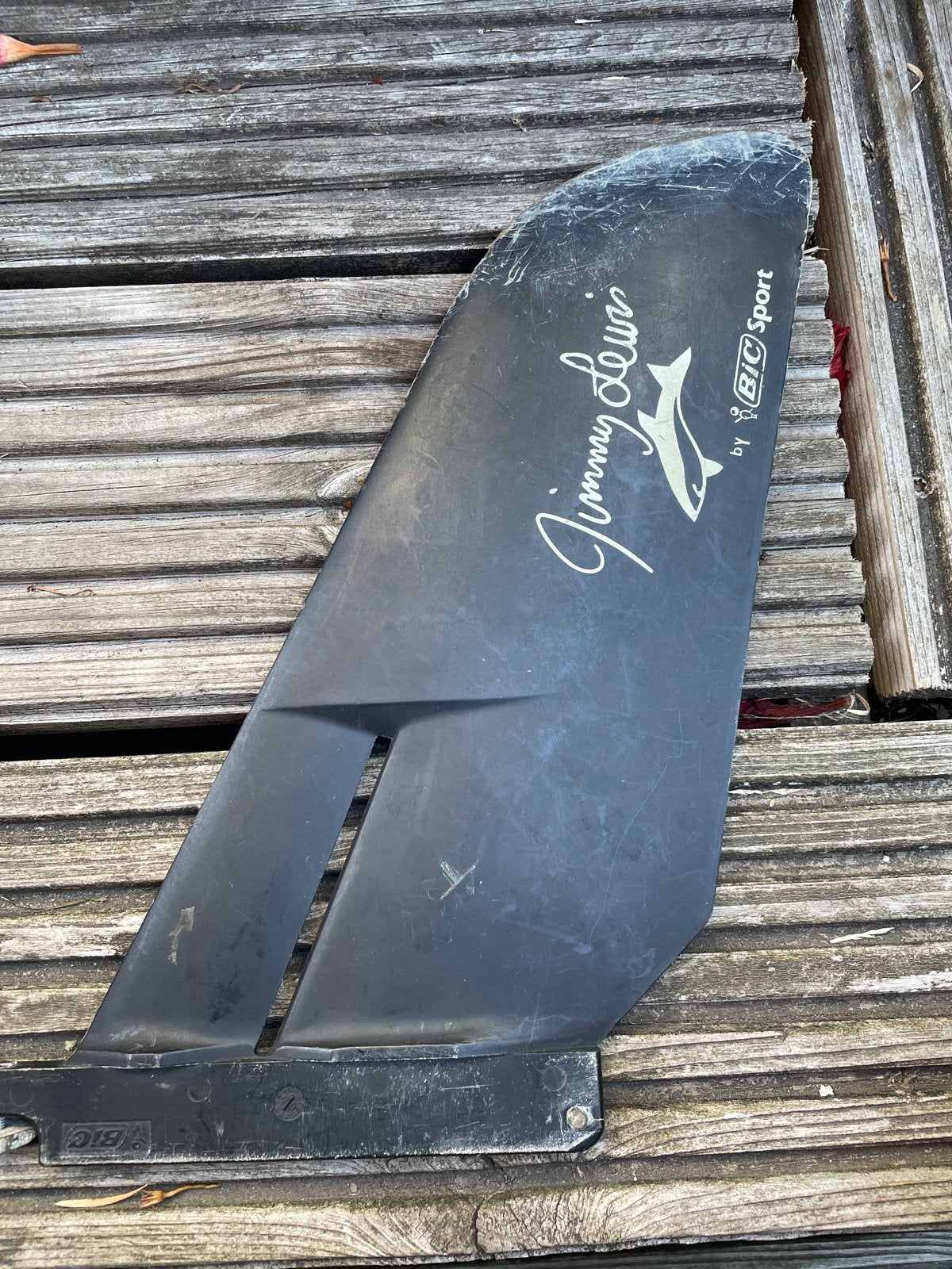 BIC Sport Jimmy Lewis windsurfvin, Watersport en Boten, Ophalen, Gebruikt, Bic, Vin