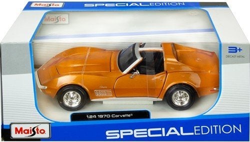 Chevrolet Corvette 1970 Maisto 1:24, Ophalen of Verzenden, Nieuw, Auto, Maisto