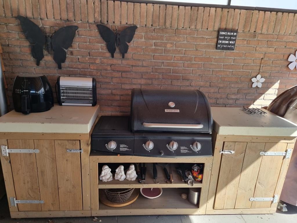 Buitenkeuken, Tuin en Terras, Ophalen, Gebruikt, Gas