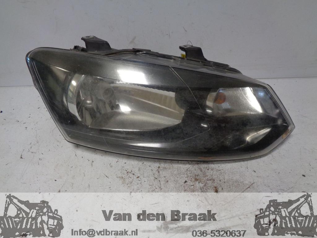 Volkswagen Polo 6R 2009-2014 Koplamp rechts, Gebruikt, -, Volkswagen, Herkomst onderdeel bekend
