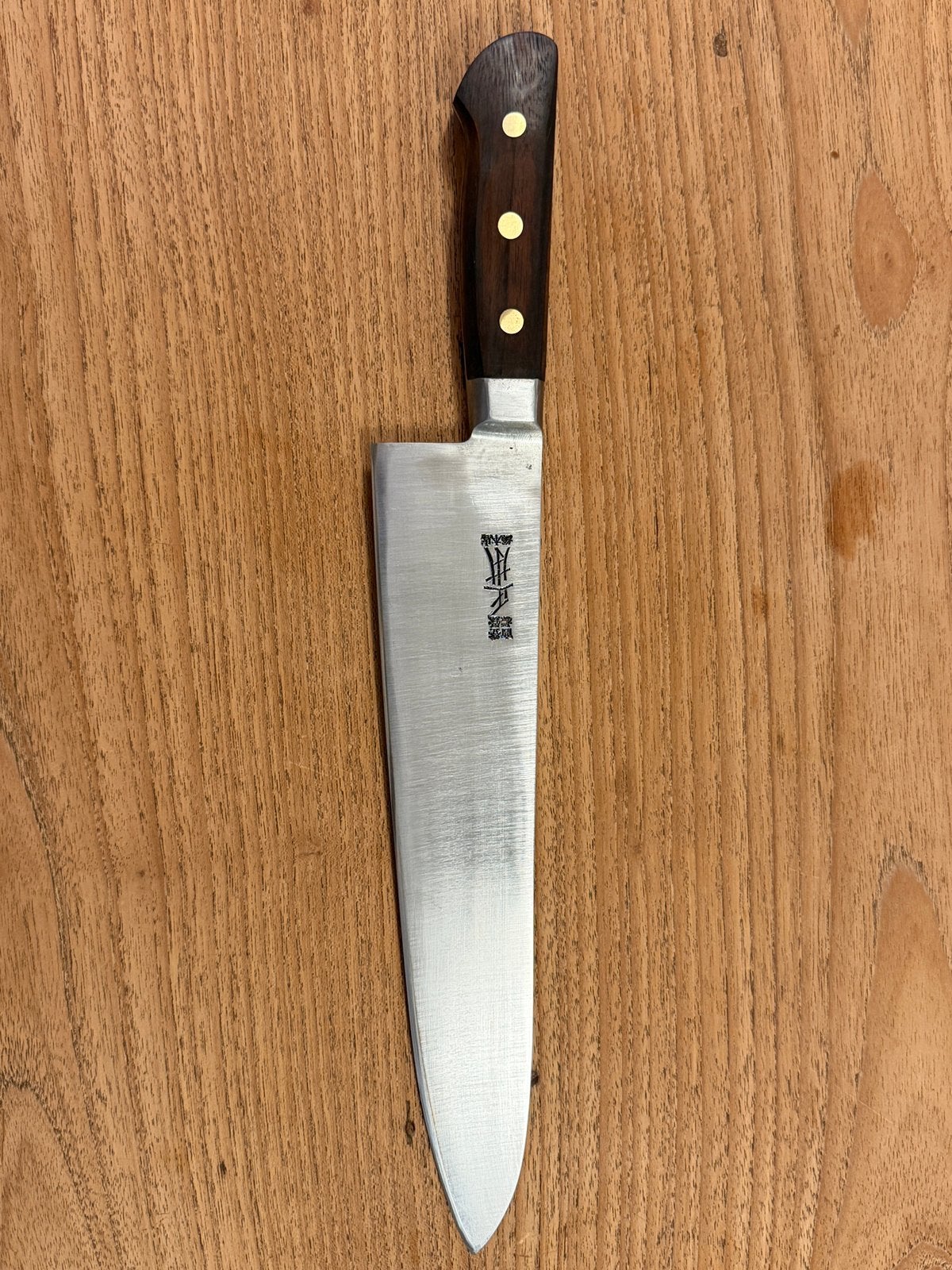 Masamoto Vintage Japans Gyuto Mes - Super Staat, Huis en Inrichting, Ophalen, Overige typen, Zo goed als nieuw, Metaal