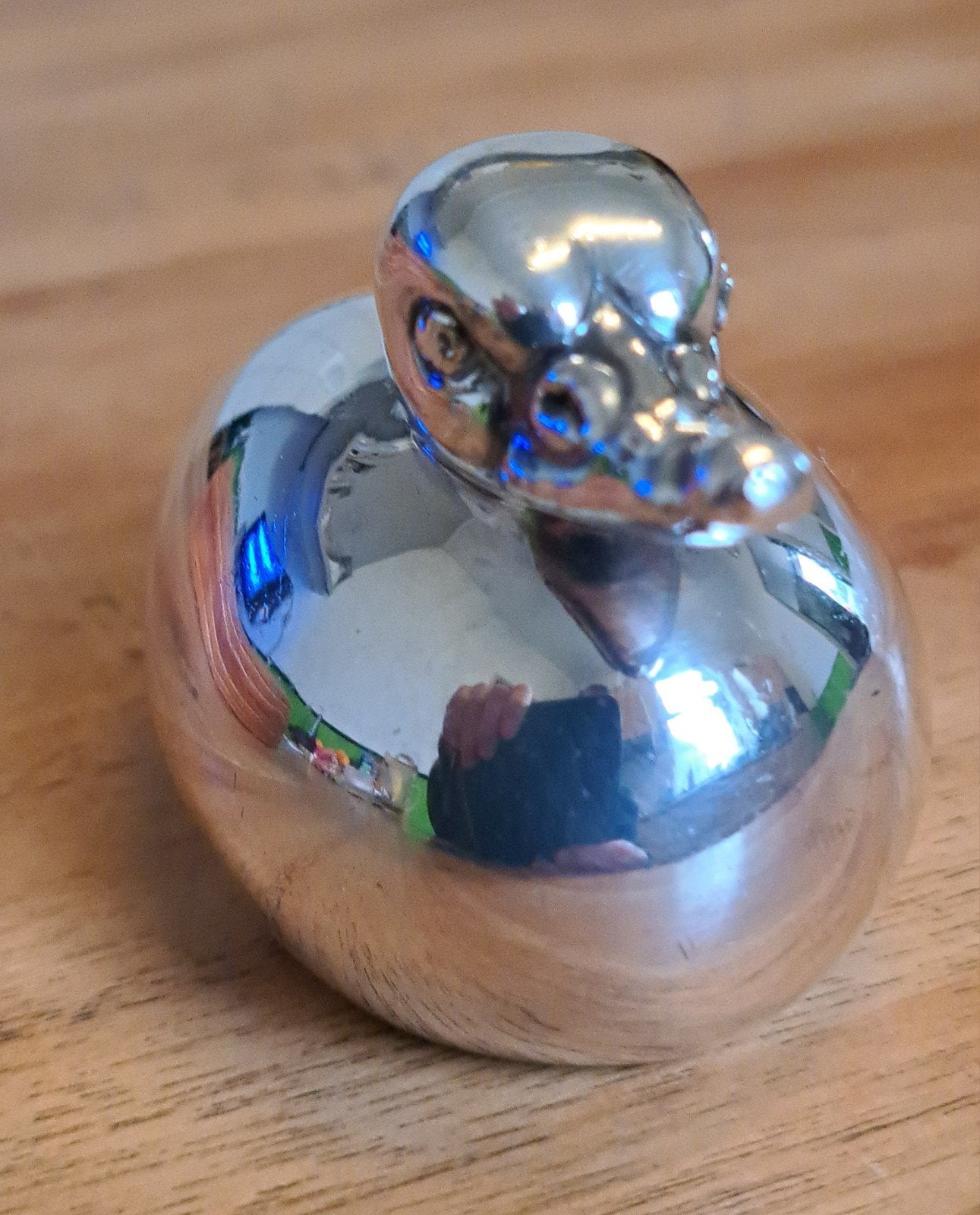 Zilveren eend grote miniatuur 990 zilver 68,3 gram, Ophalen of Verzenden, Zilver