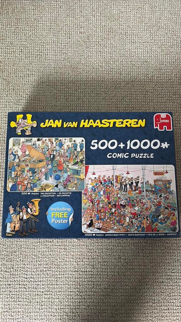 Jan Van Haasteren, Ophalen of Verzenden, 500 t/m 1500 stukjes, Zo goed als nieuw
