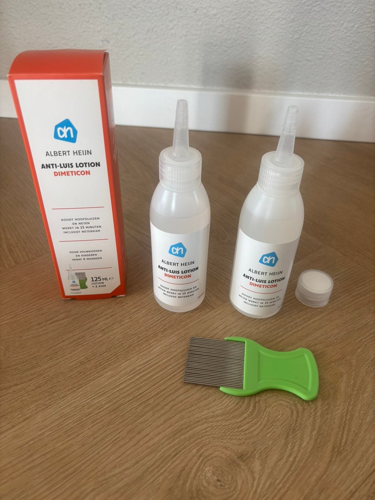 Anti-luis shampoo dimeticon luizen lotion luizenkam NIEUW, Ophalen of Verzenden, Nieuw