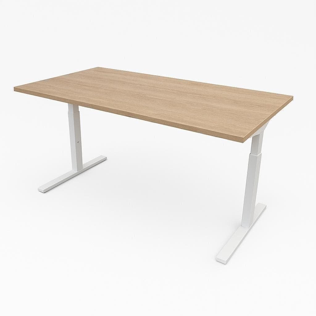 NIEUW instelbaar bureau 140x80 160x180 180x80 kleurkeus blad, Ophalen, In hoogte verstelbaar, Nieuw