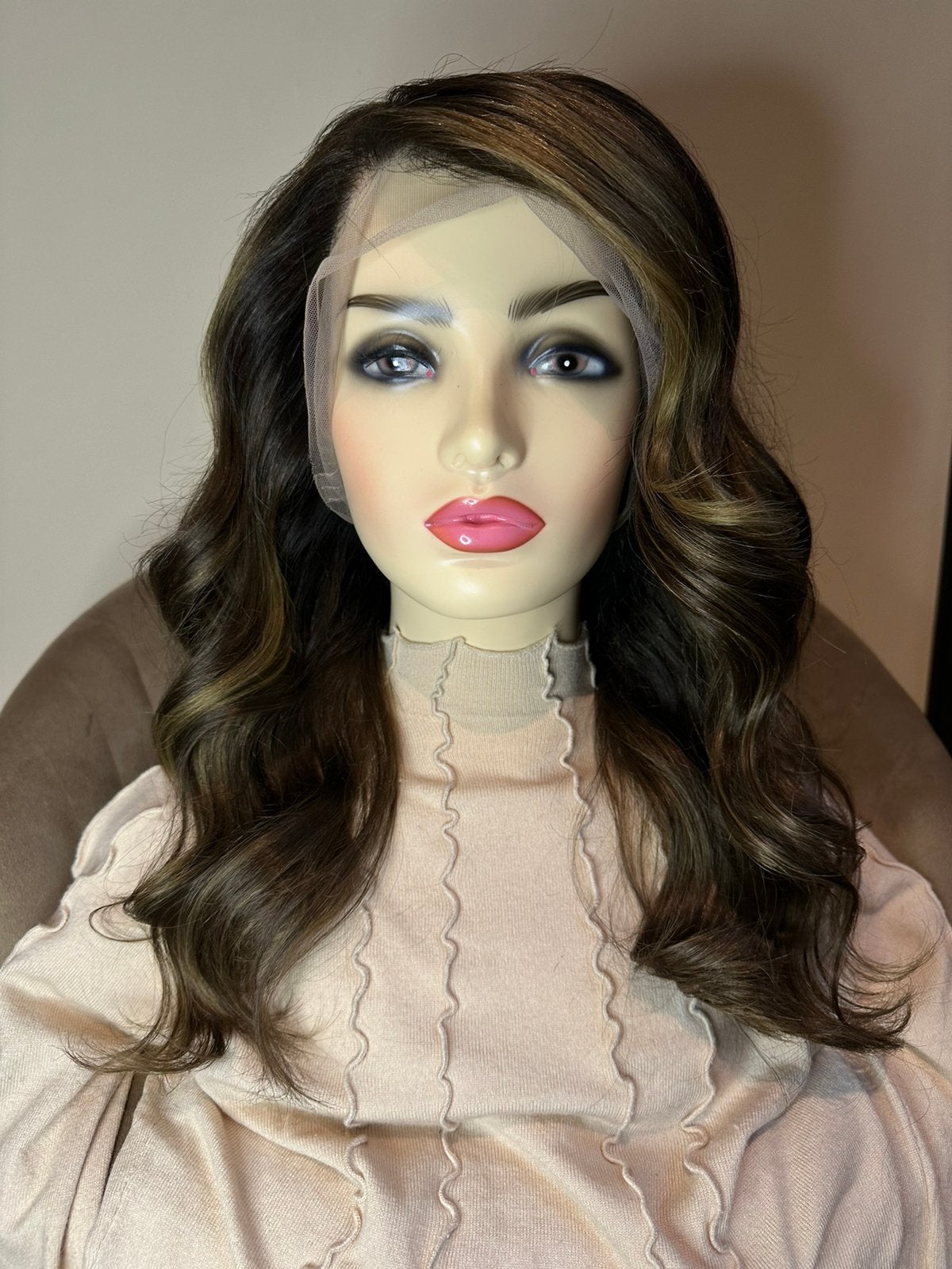 Full lace wig haarwerk pruik, Ophalen of Verzenden, Nieuw, Pruik of Haarverlenging