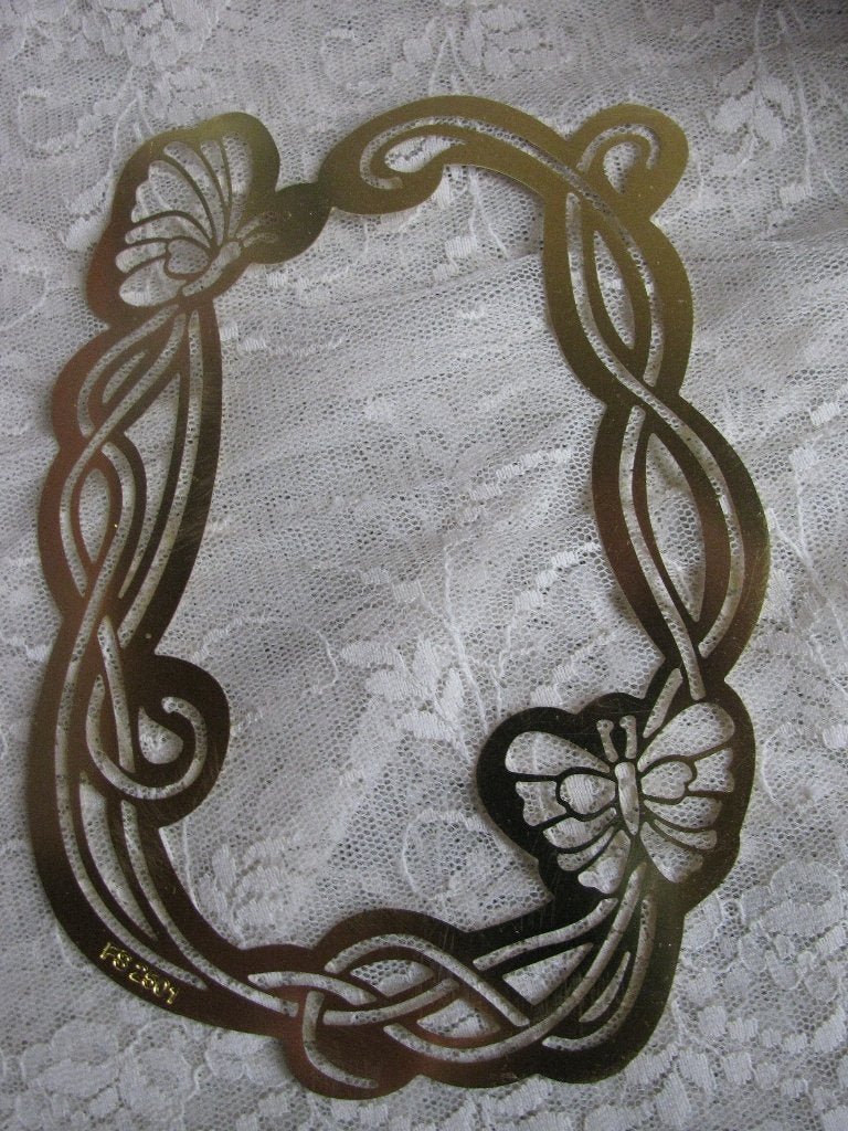 Embossing Mal / Franciens Fairies - Vlinder 14 x 10 cm, Verzenden