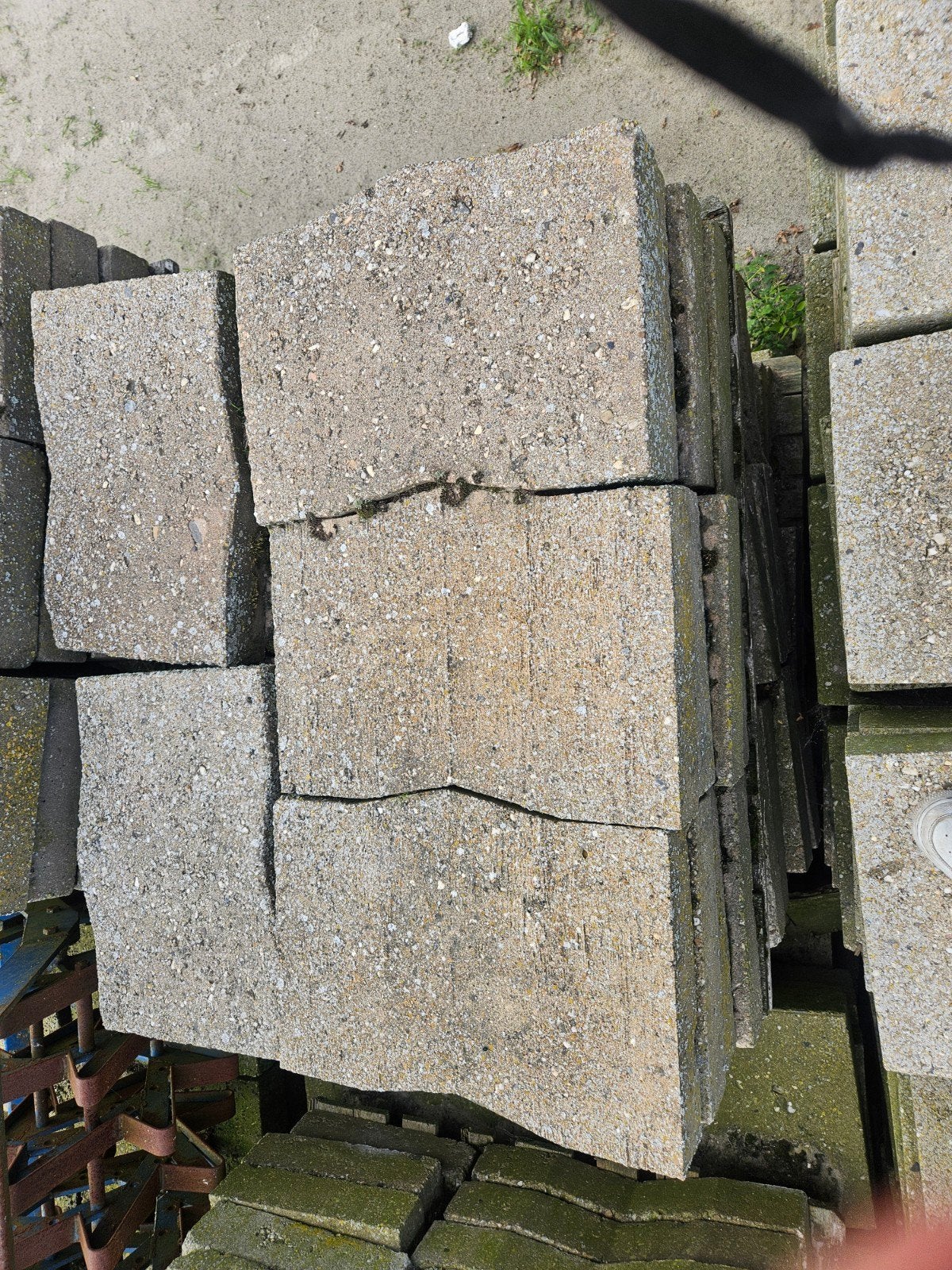 Betonplaten betontegels 60x40x10 voor erfverharding/oprit, Tuin en Terras, Ophalen of Verzenden, Beton, Terrastegels