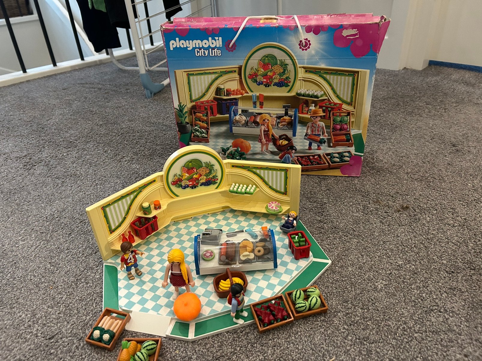 Playmobil city life 9403 winkel, Kinderen en Baby's, Speelgoed | Playmobil, Ophalen, Zo goed als nieuw