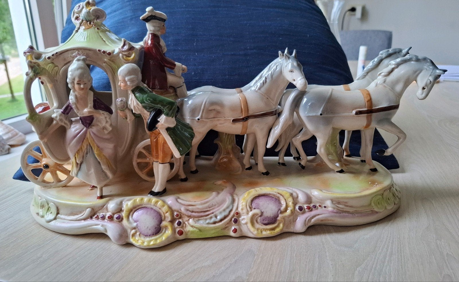 Vintage Duits Grafenthal porseleinen koets, Ophalen