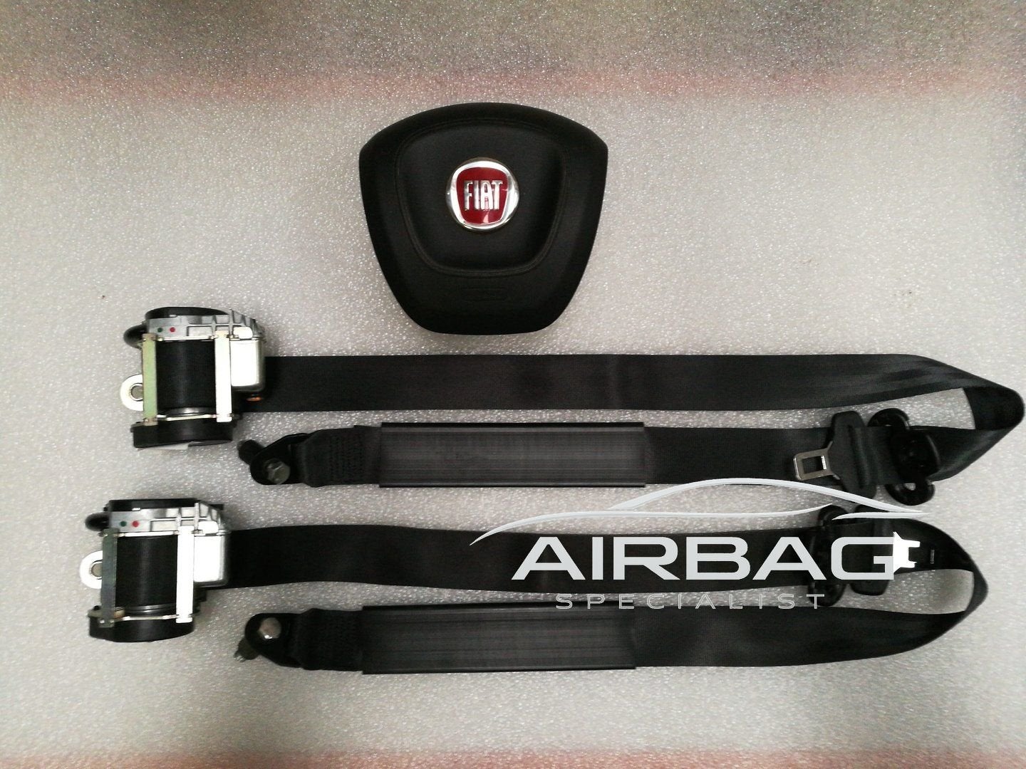 Airbag set Fiat Doblo 735636831 735542438 735584037 02850128, Gebruikt, -, -, Ophalen of Verzenden