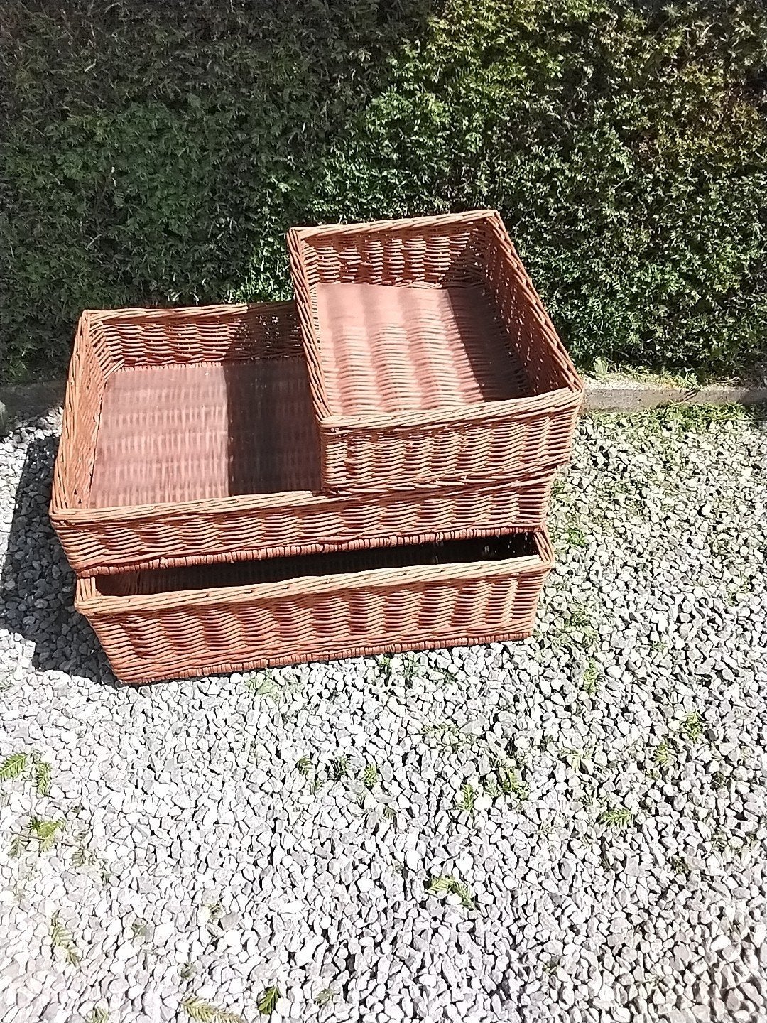 Decoratieve manden, Ophalen