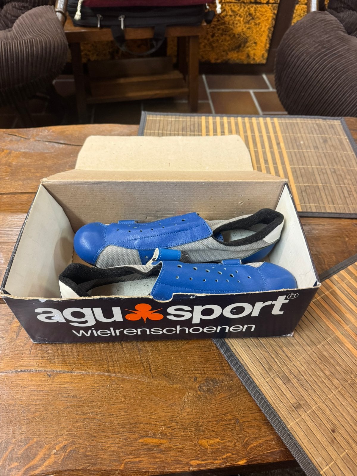 AGU raceschoenen maat 42 kleur blauw (Nr: 2325), Ophalen, Nieuw, Overige typen