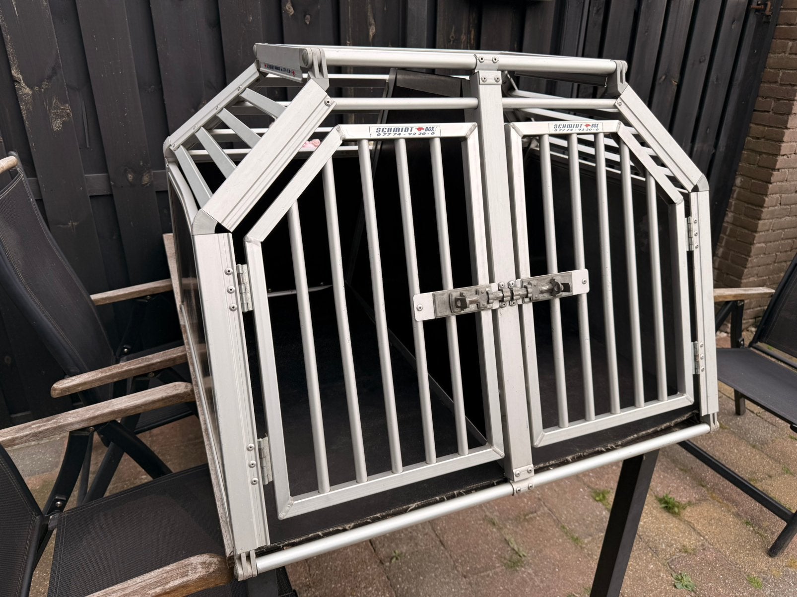 Schmidt autokennel - dubbelvaks, Dieren en Toebehoren, Ophalen