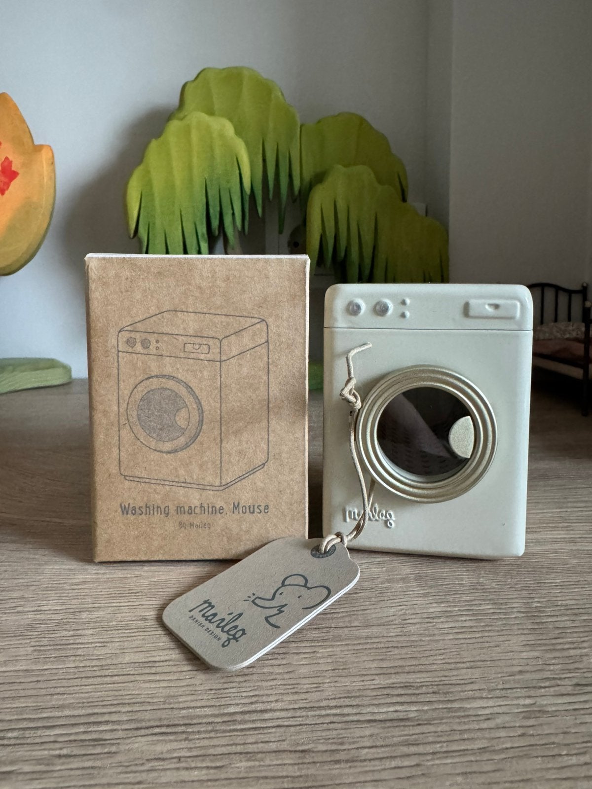 Maileg  wasmachine muis nieuw, Kinderen en Baby's, Speelgoed | Poppenhuizen, Ophalen of Verzenden, Nieuw