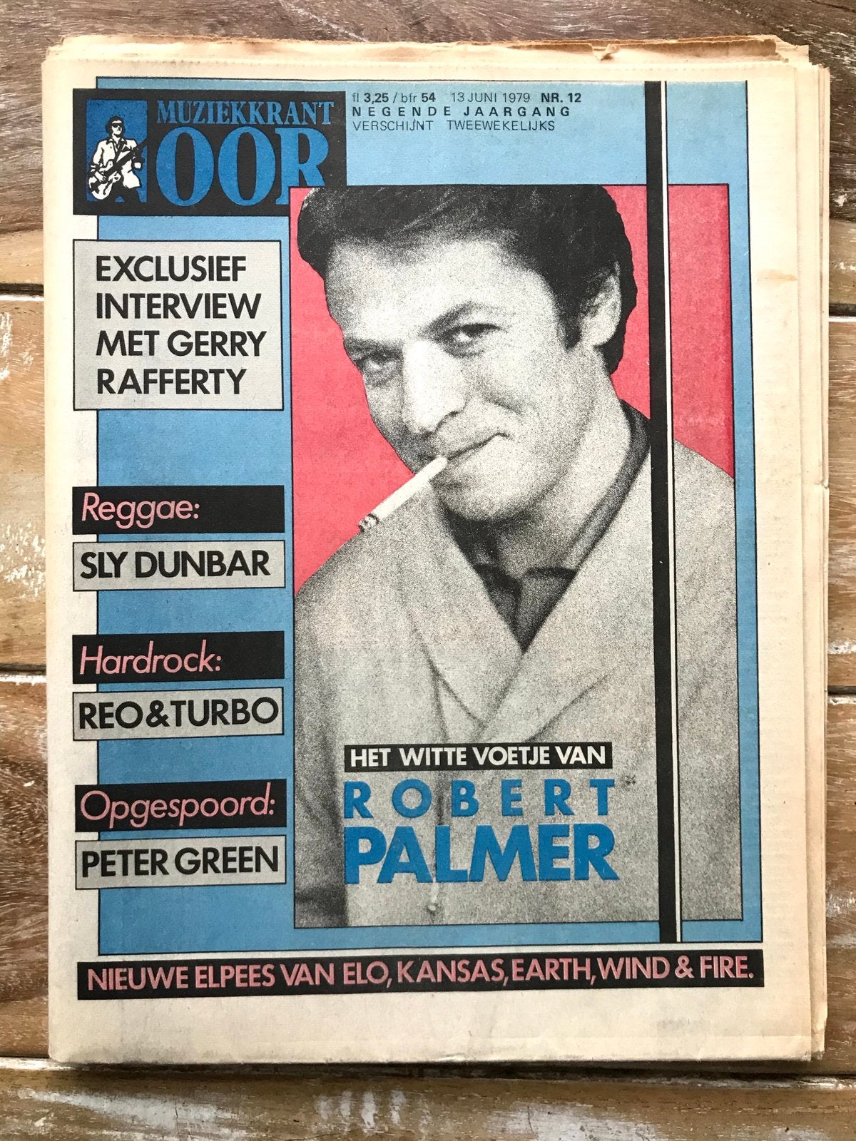 Muziekkrant OOR 1979 PETER GREEN Gerry Rafferty TURBO Jagger, Boeken, Tijdschriften en Kranten, Ophalen of Verzenden, Zo goed als nieuw
