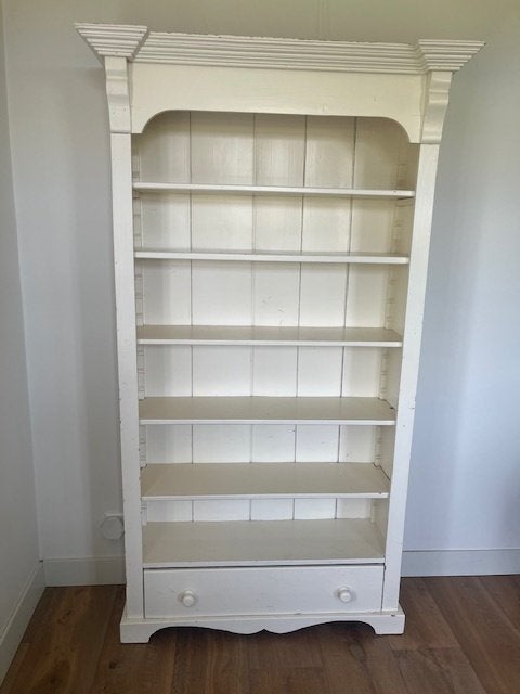 brocante boekenkast, Huis en Inrichting, Kasten | Boekenkasten, Ophalen, Gebruikt, Nostalgische stijl, 50 tot 100 cm