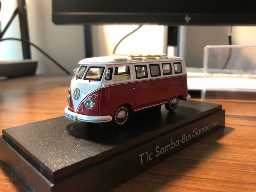 Miniatuur Volkswagen T1c Samba-Bus - Nieuwstaat, Ophalen of Verzenden, Nieuw, Bus of Vrachtwagen