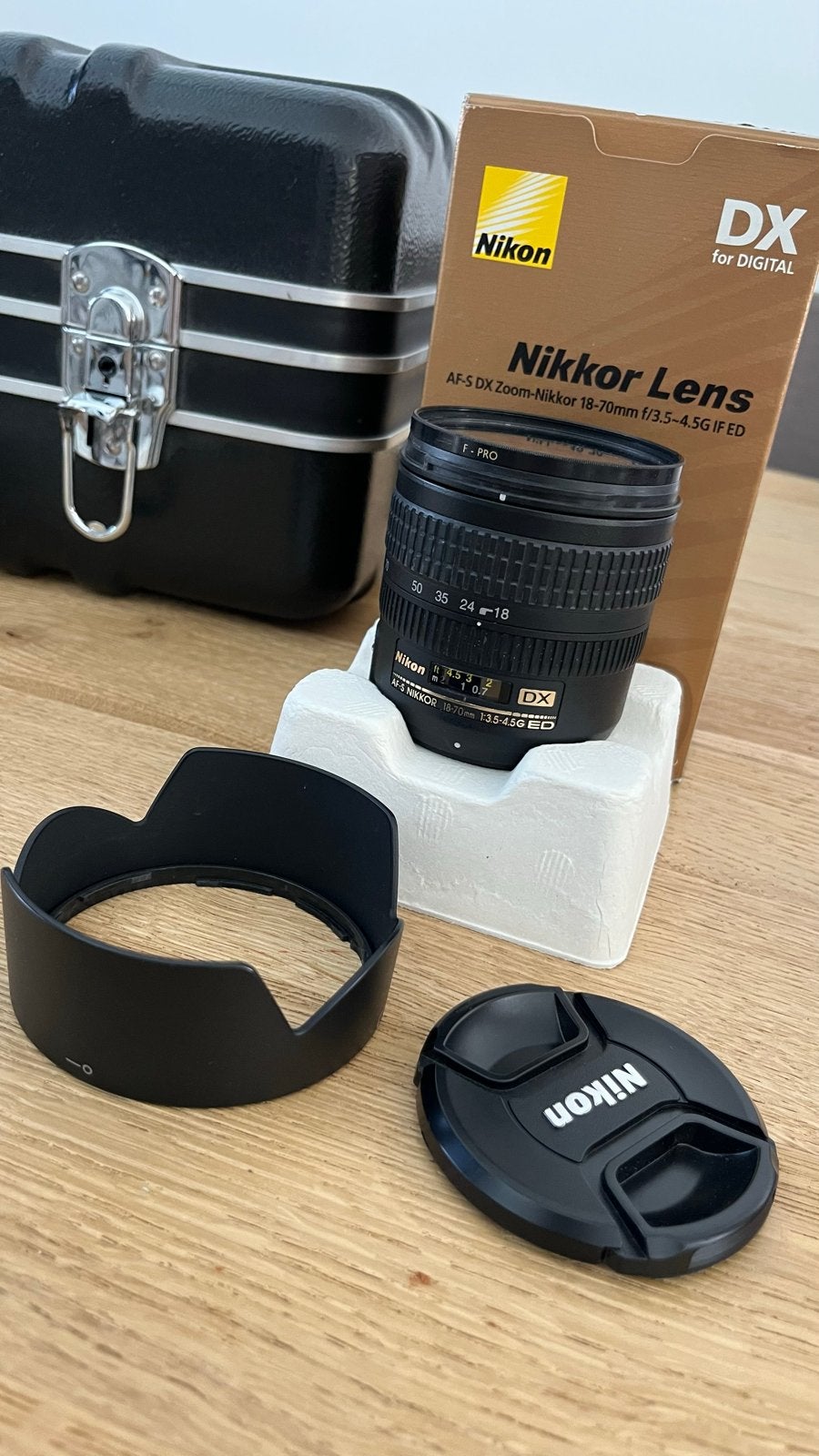 Nikon Nikkor AF-S DX 18-70mm f/3.5-4.5G IF ED Lens, Audio, Tv en Foto, Autofocus, Nikon, Ophalen of Verzenden, Zo goed als nieuw